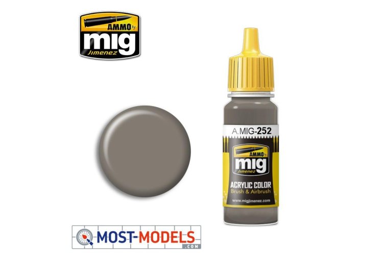 AMMO MIG 0252 Grey Brown AMT-1 - Acryl - Mig0252 - MIG0252-XS