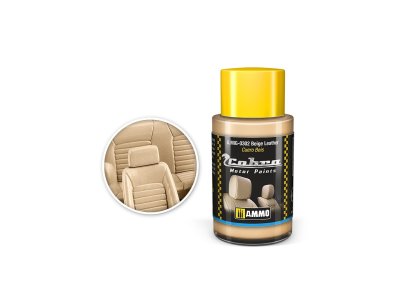 AMMO MIG 0302 Cobra Motor Paints - Beige Leather - Matt - Acryl - 30ml - Mig0302 - MIG0302