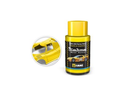 AMMO MIG 0304 Cobra Motor Paints - Racing Yellow - Matt - Acryl - 30ml - Mig0304 1 - MIG0304