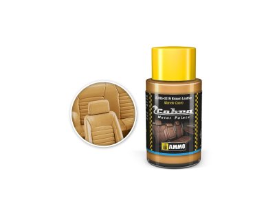 AMMO MIG 0319 Cobra Motor Paints - Brown Leather - Matt - Acryl - 30ml - Mig0319 - MIG0319