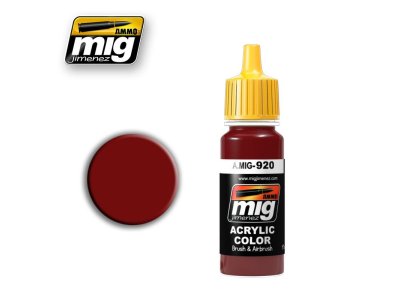 AMMO MIG 0920 Red Base - Primer - Acryl - Mig0920 - MIG0920-XS