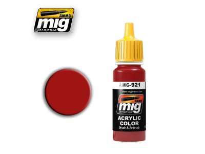 AMMO MIG 0921 Red Light Base - Primer - Acryl - Mig0921 - MIG0921-XS