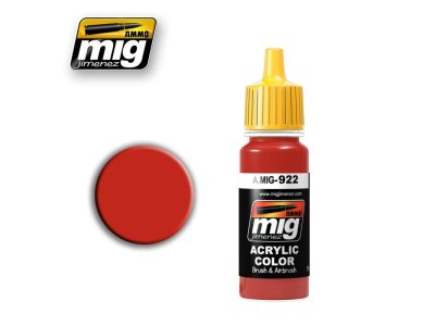 AMMO MIG 0922 Red High Lights - Primer - Acryl - Mig0922 - MIG0922-XS