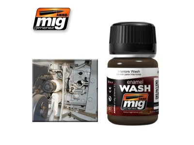 AMMO MIG 1003 Interiors Wash - Mig1003 - MIG1003-XS