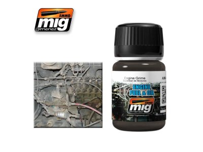 AMMO MIG 1407 Engine Grime  - Mig1407 - MIG1407-XS