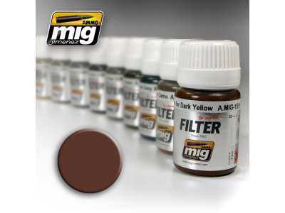 AMMO MIG 1500 Brown For White - Mig1500 - MIG1500-XS