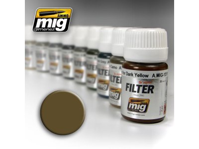 AMMO MIG 1504 Brown For Desert Yellow  - Mig1504 - MIG1504-XS