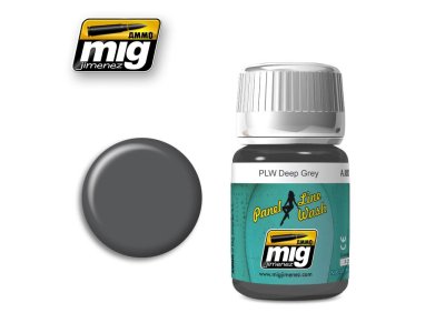 AMMO MIG 1602 PLW Deep Grey - Mig1602 - MIG1602-XS