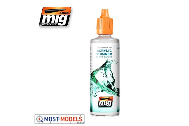 AMMO MIG 2000 Acrylic Thinner (60 ml) - Mig2000 1 - MIG2000-XS