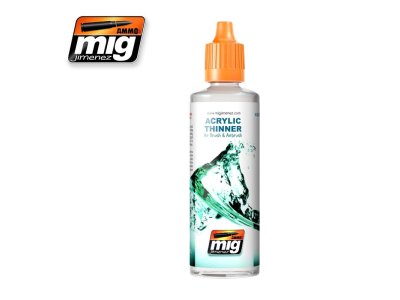 AMMO MIG 2000 Acrylic Thinner (60 ml) - Mig2000 - MIG2000-XS