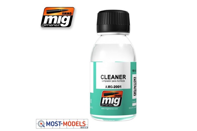 AMMO MIG 2001 Acrylic Cleaner (100 ml) - Mig2001 1 - MIG2001