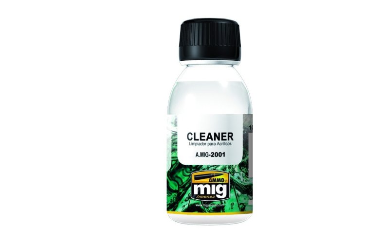 AMMO MIG 2001 Acrylic Cleaner (100 ml) - Mig2001 2 - MIG2001