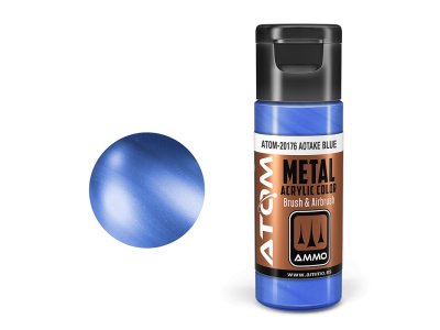 AMMO MIG 20176 ATOM - Metallic Aotake Blue - Acryl - 20ml - Mig20176 xs - MIG20176-XS