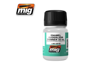 AMMO MIG 2018 Enamel Ouderless Thinner (35 ml) - Mig2018 - MIG2018-XS