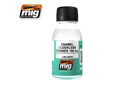AMMO MIG 2019 Enamel Ouderless Thinner (100 ml) - Mig2019 - MIG2019