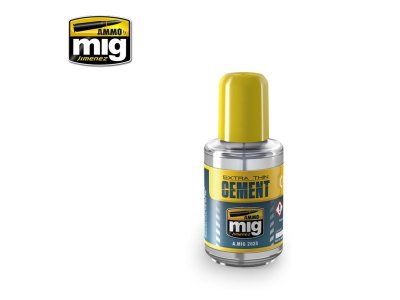 AMMO MIG 2025 Cement Extra Thin - Glue - Mig2025 - MIG2025-XS