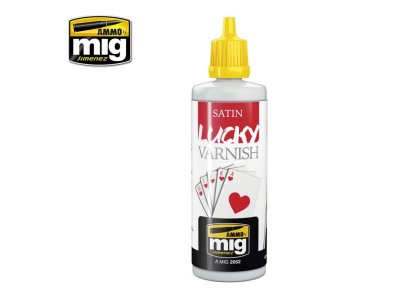 AMMO MIG 2052 Lucky Varnish - Satin - Acryl (60 ml) - Mig2052 - MIG2052-XS