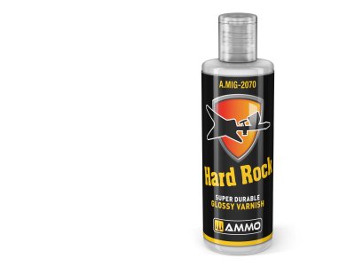 AMMO MIG 2070 Hard Rock - Glanzend - Acryl Vernis - 60ml - Mig2070 xs 1 - MIG2070-XS