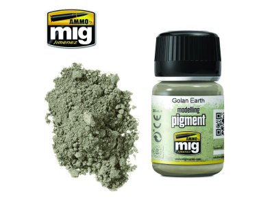 AMMO MIG 3026 Golan Earth Superfine Pigment - Mig3026 - MIG3026-XS