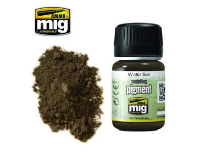 AMMO MIG 3029 Winter Soil Superfine Pigment - Mig3029 - MIG3029-XS