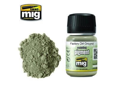 AMMO MIG 3030 Factory Dirt Ground Superfine Pigment - Mig3030 - MIG3030-XS