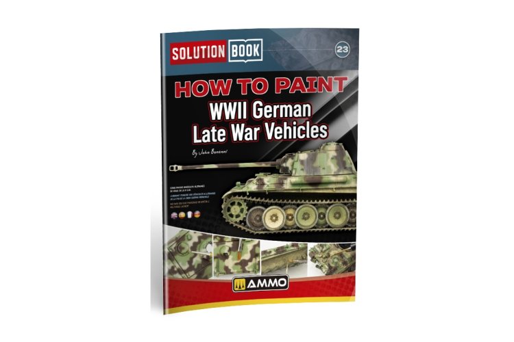 AMMO MIG 7729 WWII German Late War Vehicles - Paint and Weathering System - Solution Box - Mig7729 4 - MIG7729