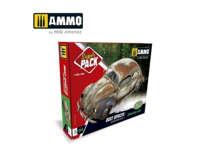 AMMO MIG 7805 Rust Effects, Solution set - Mig7805 - MIG7805