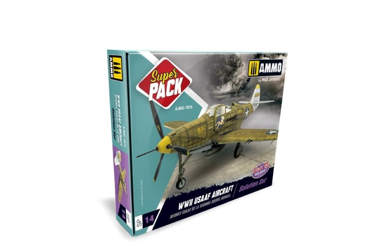 AMMO MIG 7815 Super Pack WWII USAAF Aircraft - Solution Set - Mig7815 1 - MIG7815