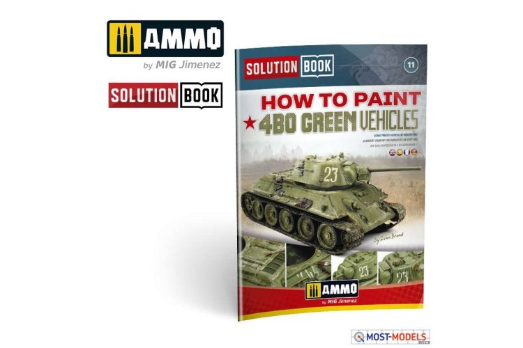 AMMO MIG 7900 4BO Green Vehicles - Solution Box - Mig7900 3 solution box mini 4bo green vehicles - MIG7900