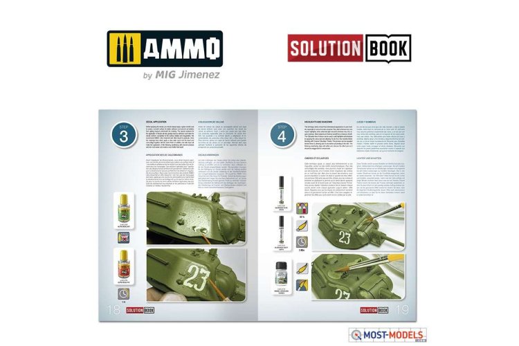 AMMO MIG 7900 4BO Green Vehicles - Solution Box - Mig7900 5 solution box mini 4bo green vehicles - MIG7900