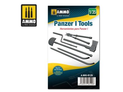 1:35 AMMO MIG 8129 Panzer I Tools - Mig8129 135 panzer i tools - MIG8129