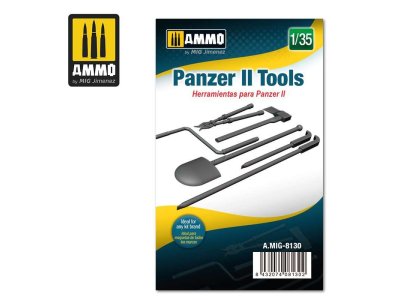 1:35 AMMO MIG 8130 Panzer II Tools - Mig8130 135 panzer ii tools - MIG8130