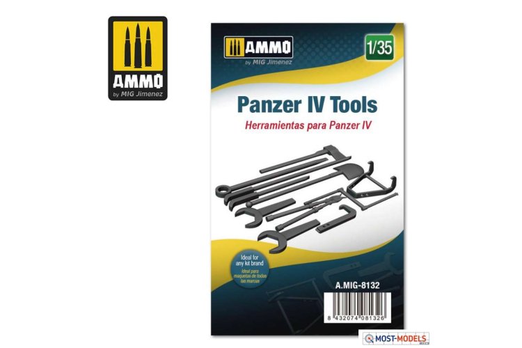 1:35 AMMO MIG 8132 Panzer IV Tools - Mig8132 135 panzer iv tools 1 - MIG8132