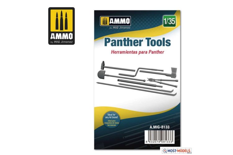 1:35 AMMO MIG 8133 Panzer Tools - Mig8133 135 panther tools 1 - MIG8133