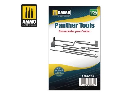 1:35 AMMO MIG 8133 Panzer Tools - Mig8133 135 panther tools - MIG8133