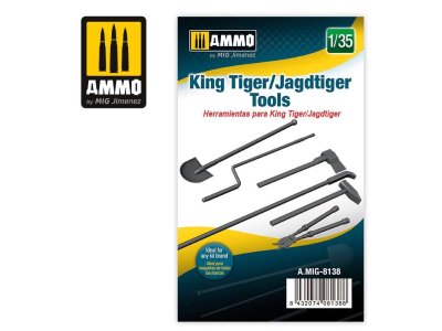 1:35 AMMO MIG 8138 King/Jagd -Tiger Tools - Mig8138 135 king tigerjagdtiger tools - MIG8138