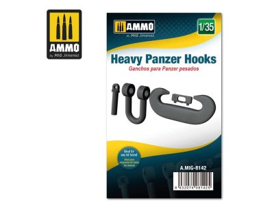 1:35 AMMO MIG 8142 Heavy Panzer Hooks - Mig8142 135 heavy panzer hooks - MIG8142