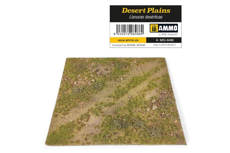 AMMO MIG 8486 Desert Plains - Mat for Diorama - Mig8486 desert plains 1 - MIG8486