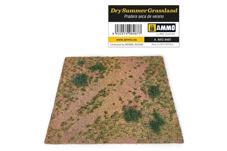 AMMO MIG 8487 Dry Summer Grassland - Mat for Diorama - Mig8487 dry summer grassland 1 - MIG8487