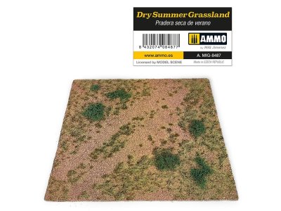 AMMO MIG 8487 Dry Summer Grassland - Mat for Diorama - Mig8487 dry summer grassland - MIG8487