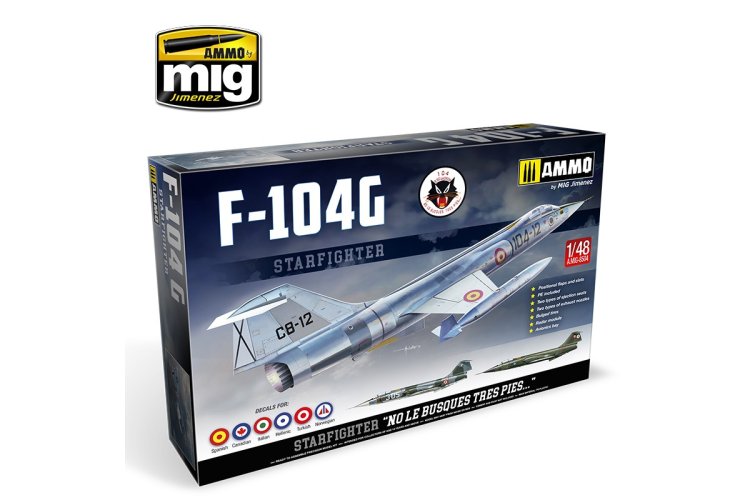 1:48 AMMO MIG 8504 F-104G Starfighter Plane - Mig8504 f 104 g starfighter 1 - MIG8504