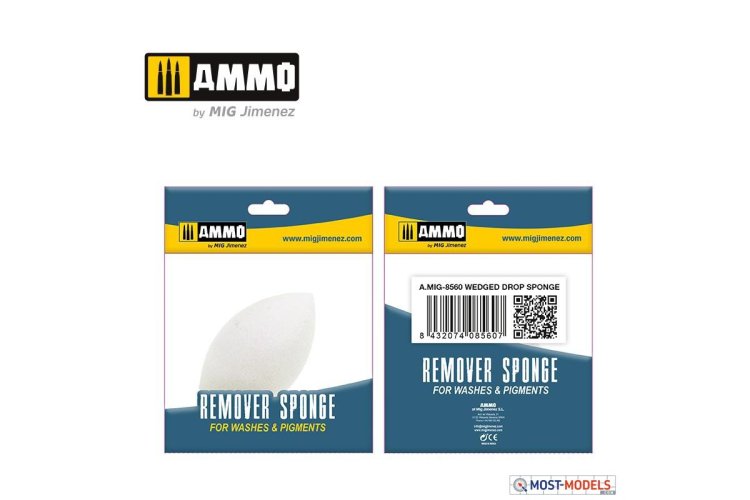 AMMO MIG 8560 Wedged Drop Sponge - Mig8560 1 - MIG8560-XS