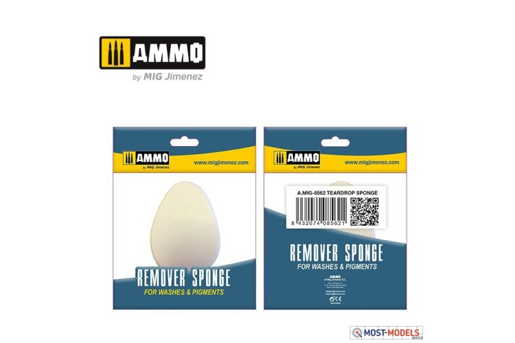 AMMO MIG 8562 Teardrop Sponge - Mig8562 1 - MIG8562-XS