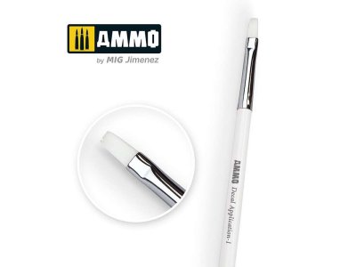 AMMO MIG 8706 Decal Application Brush No.1 - Mig8706 1 ammo decal application brush - MIG8706-XS