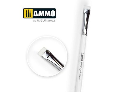 AMMO MIG 8707 Decal Application Brush No.2 - Mig8707 2 ammo decal application brush - MIG8707-XS