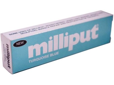 Milliput 06 Turquoise Blue Putty - Mil06 - MIL06-XS