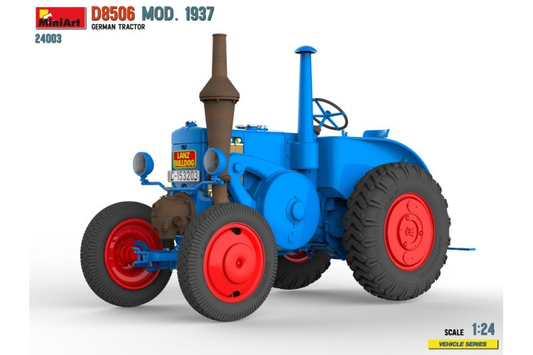 1:24 MiniArt 24003 D8506 MOD. 1937 - German Tractor - Min24003 4 - MIN24003