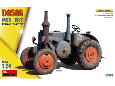 1:24 MiniArt 24003 D8506 MOD. 1937 - German Tractor - Min24003 - MIN24003