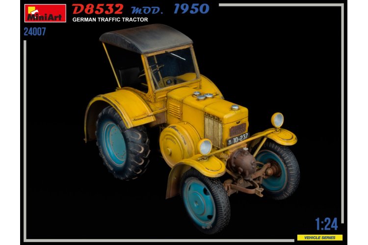 1:24 MiniArt 24007 German Traffic Tractor D8532 Mod.1950 - Min24007 6 - MIN24007