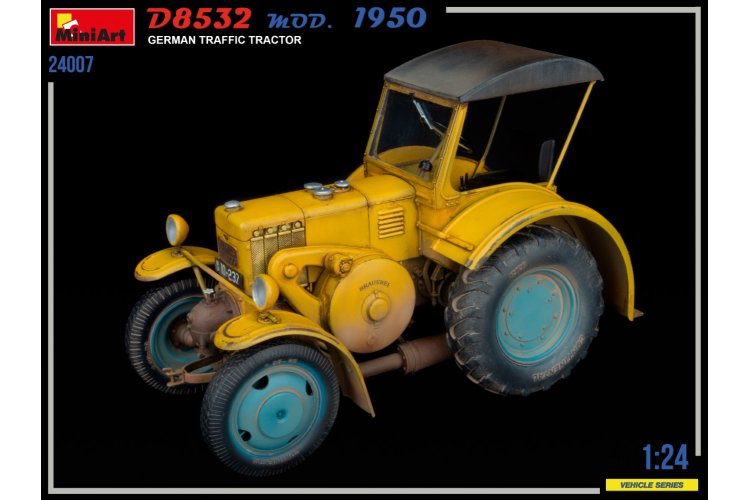 1:24 MiniArt 24007 German Traffic Tractor D8532 Mod.1950 - Min24007 8 - MIN24007